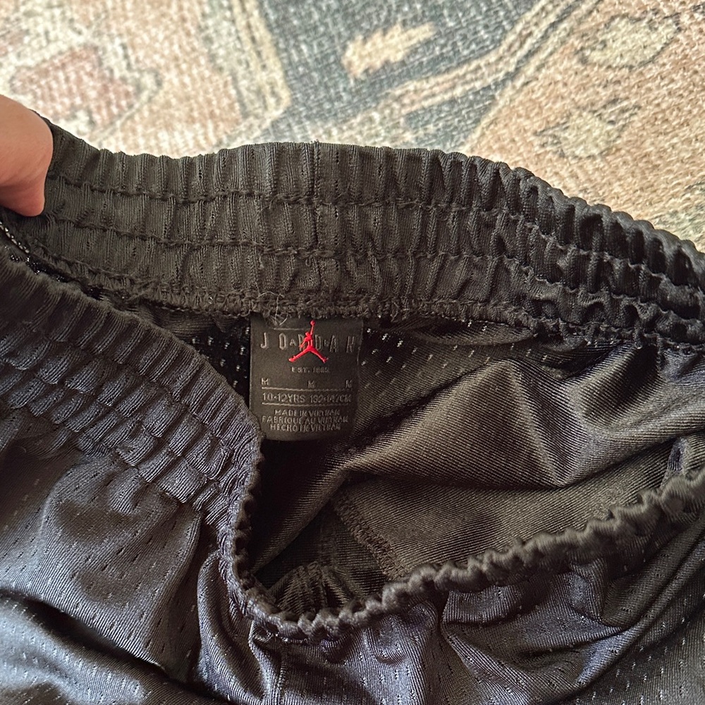 Nike & Jordan Kids Black Athletic Shorts Duo - Picture 5 of 7